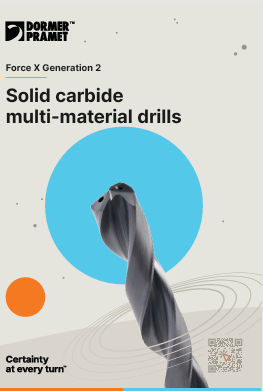 Solid carbide multi-material drills